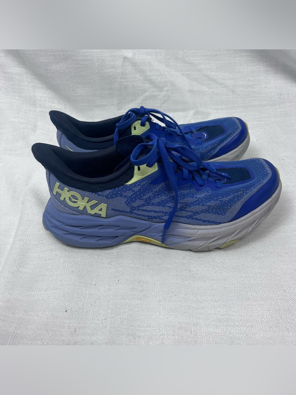 Hoka Speedgoat 5 Navy Purple Women’s Running Shoes Size 7 B